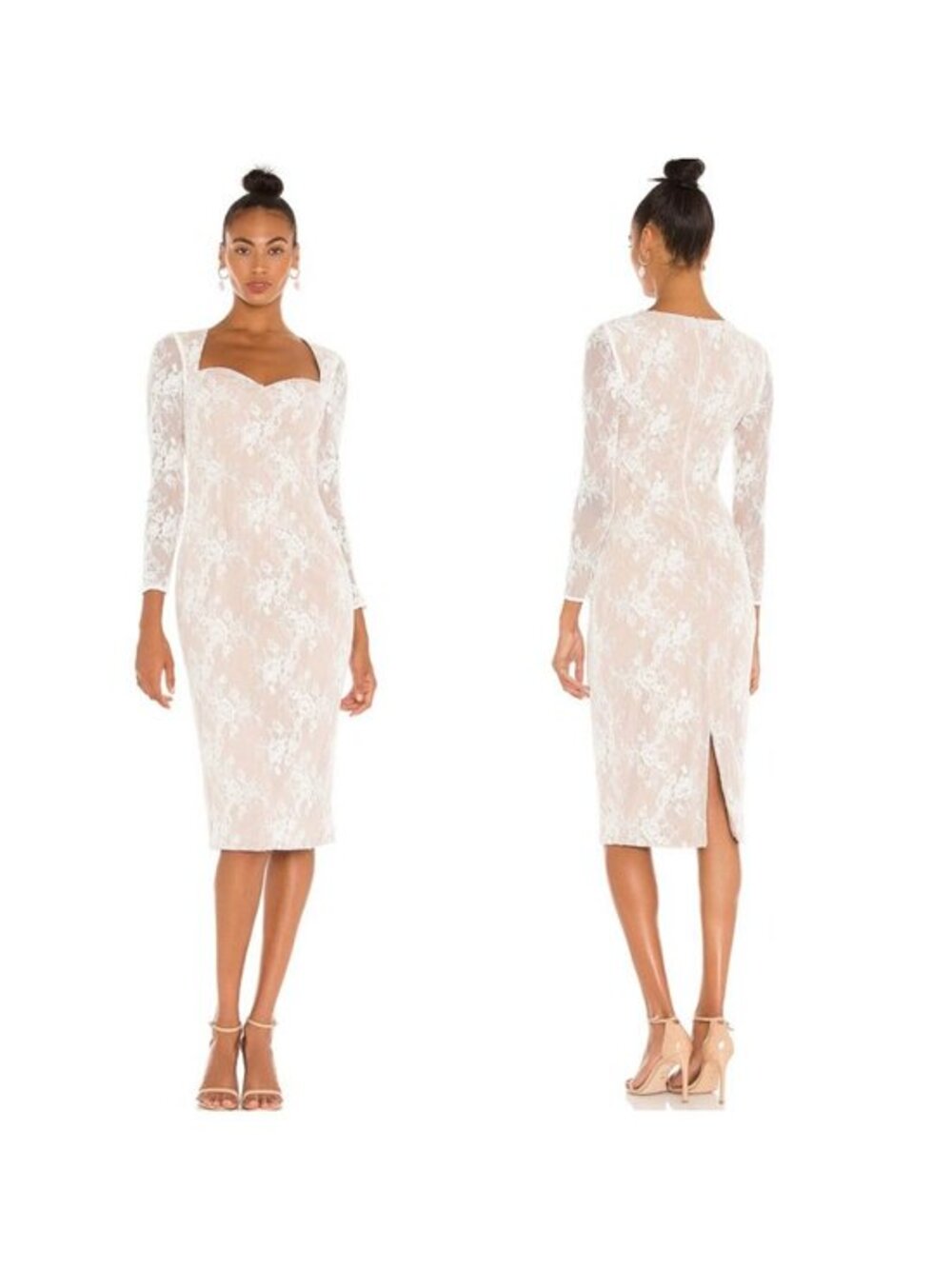 ELLIATT X REVOLVE Bottlebrush Dress in White